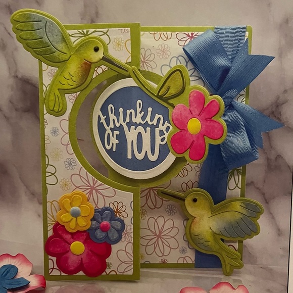 Oval Flip It Card Base 13pc Amazing NAME BRAND Die Cuts - Picture 9 of 14